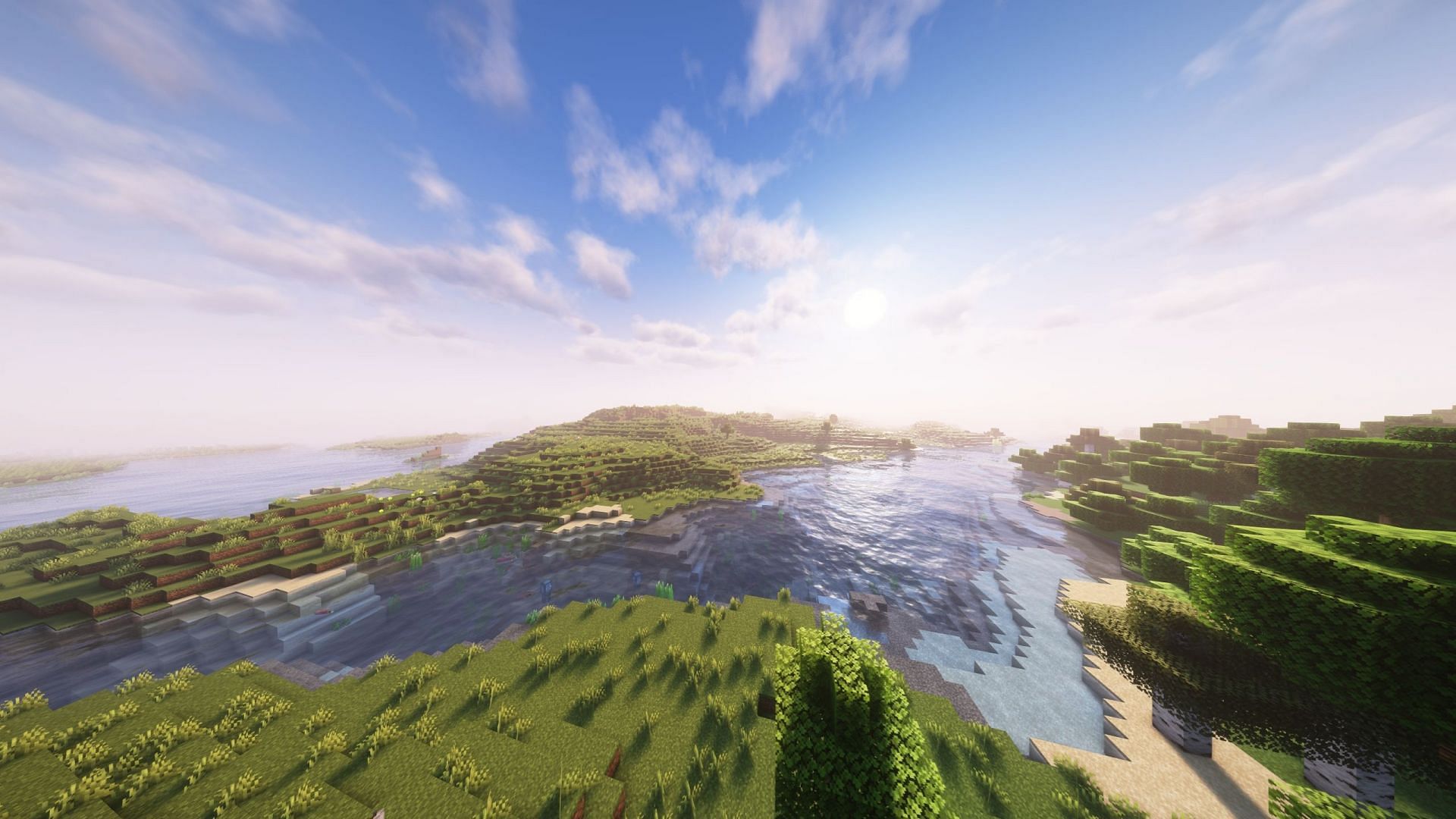 Noisium simply optimizes the game's world generation (Image via Sportskeeda Gaming || Mojang Studios)